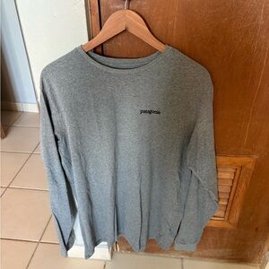 Patagonia Men’s Long-Sleeve Crew - Heather Gray